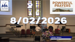 Morning Worship 08/02/2026