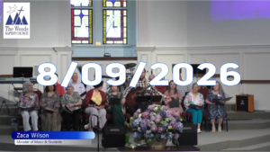 Morning Worship 08/09/2026