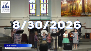 Morning Worship 08/30/2026