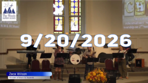 Morning Worship 09/20/2026